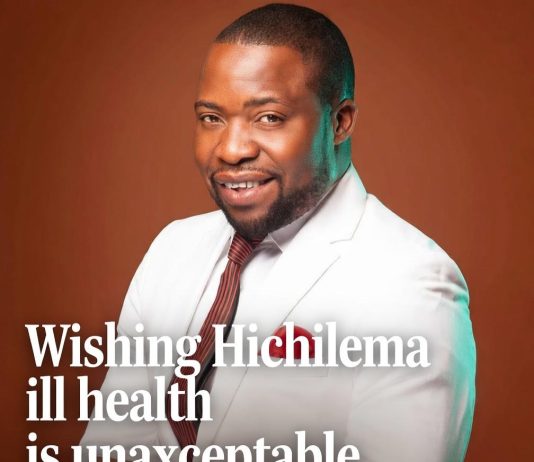Wishing Hichilema ill health is unacceptable, evil – Kings