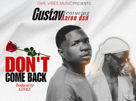 Gustav ft Aaron Dsn-Don’t Come Back(prod by K-Twice)
